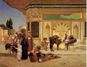 unknow artist Arab or Arabic people and life. Orientalism oil paintings 586 France oil painting artist